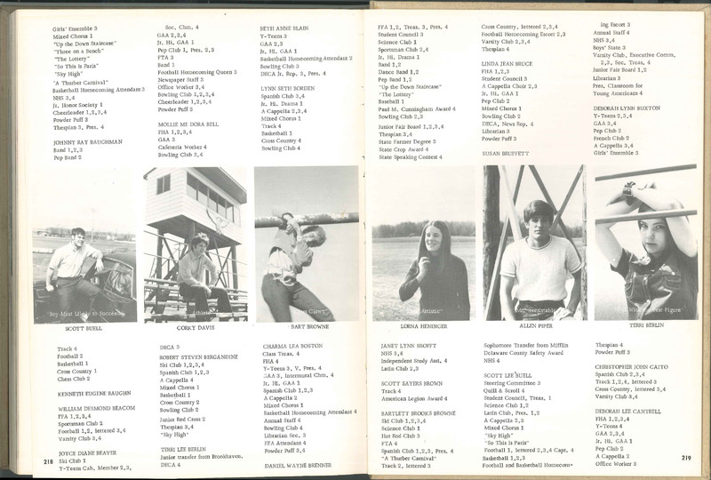 Big Walnut High School Yearbook. 1971: The Eagle (112)