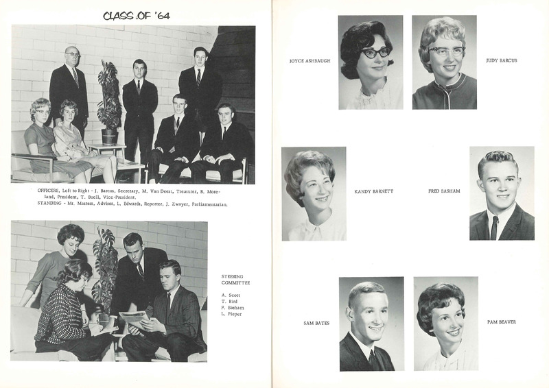 Big Walnut High School Yearbook. 1964: The Flame (11)