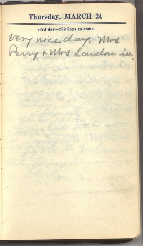 Roberta Hopkins' Diary 1927 (p. 89)