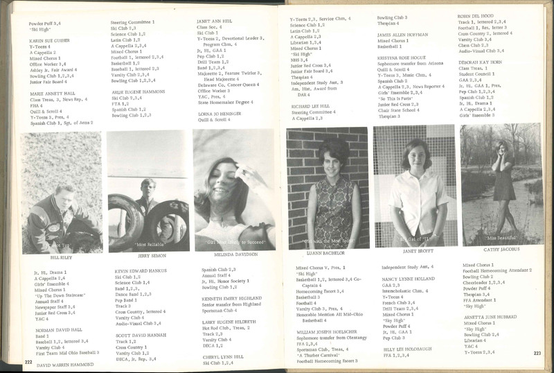 Big Walnut High School Yearbook. 1971: The Eagle (114)