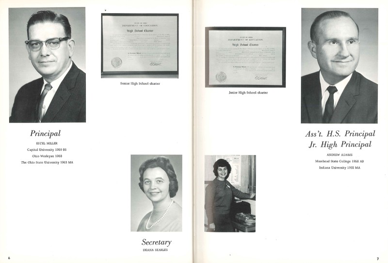 Big Walnut High School Year Book. 1966:The Flame(6)