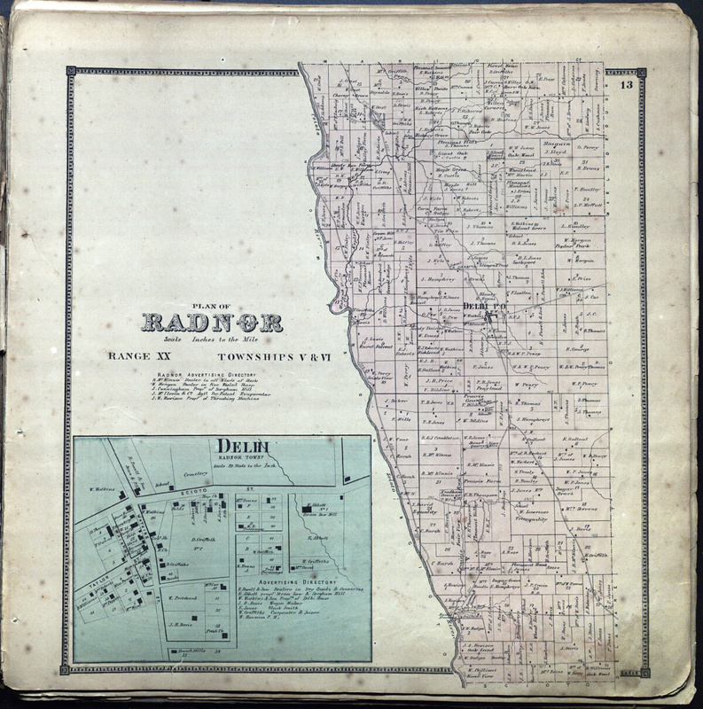 Atlas of Delaware Co., Ohio 1866 (p. 16)