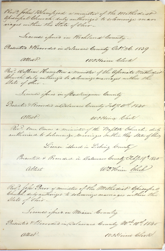 Marriage Records Vol.1 1835-1845 (p. 569)