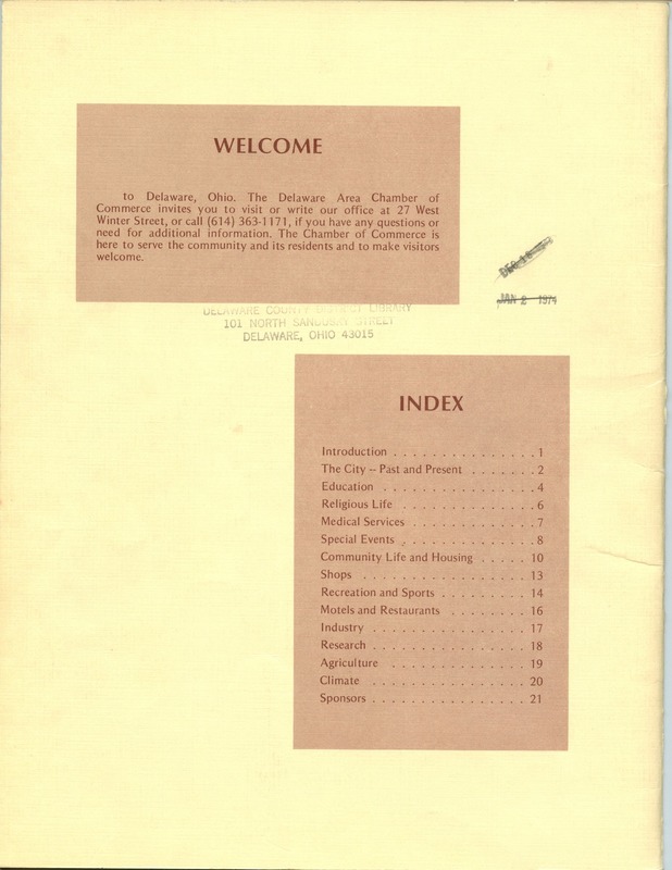 Welcome to Delaware, Ohio (1973) (p. 24)