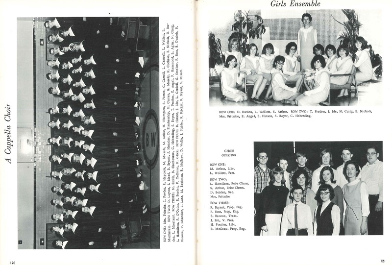 Big Walnut High School Year Book. 1966:The Flame(63)