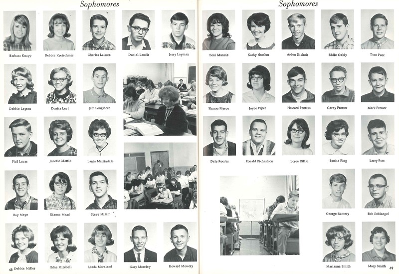 Big Walnut High School Year Book. 1966:The Flame(27)