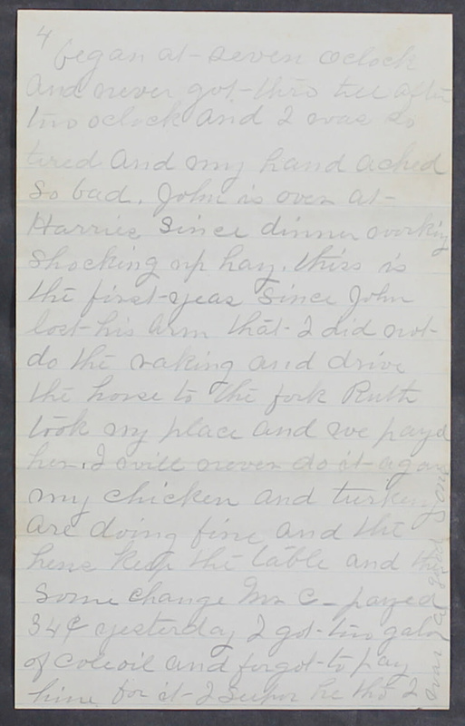 Charlie C. Bricker World War I Letters (p. 9)