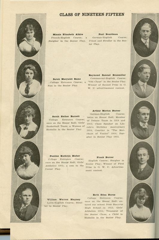 Delaware High School Bulletin 1915 (p. 36)