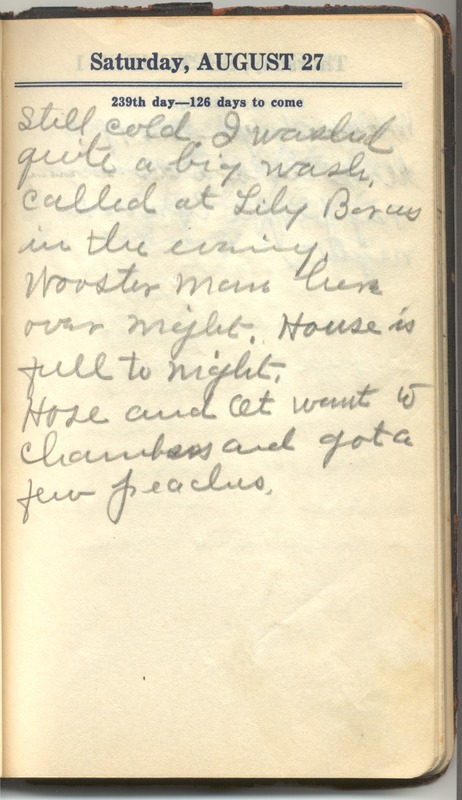 Roberta Hopkins' Diary 1927 (p. 249)