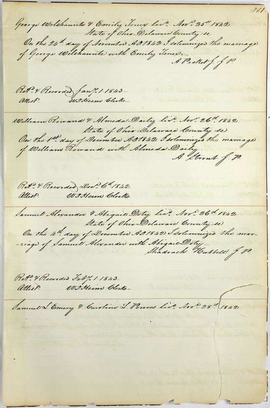 Marriage Records Vol.1 1835-1845 (p. 365)