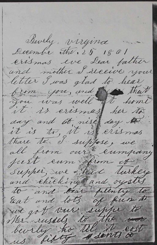 Haycook Civil War Letters 1861-1865 (p. 31)