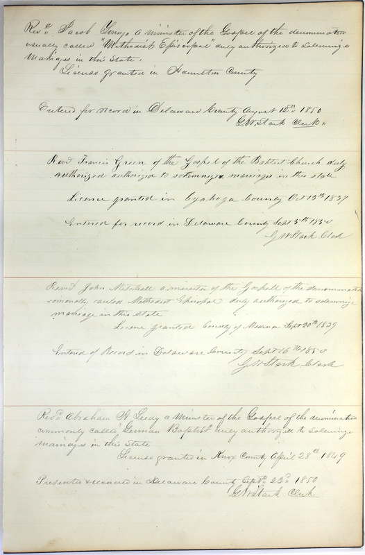 Marriage Records Vol.1 1835-1845 (p. 535)