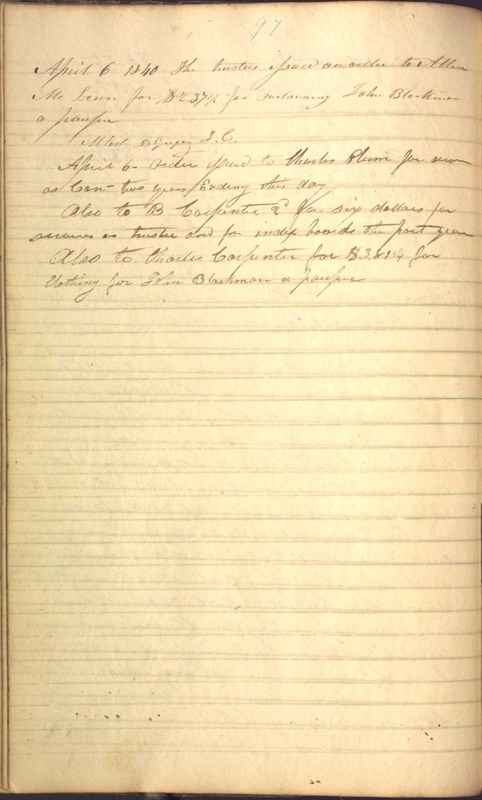 Record Book of Berkshire Township No. 2 1807-1843 (p. 110)