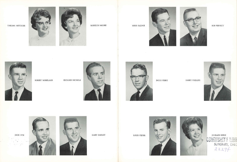 Big Walnut High School Yearbook. 1964: The Flame (16)