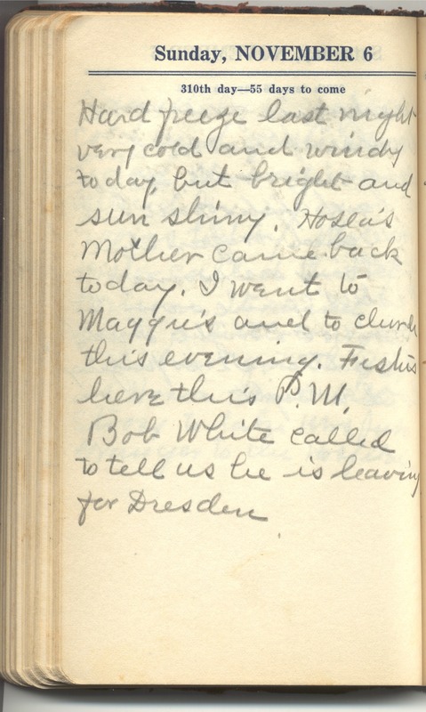 Roberta Hopkins' Diary 1927 (p. 316)