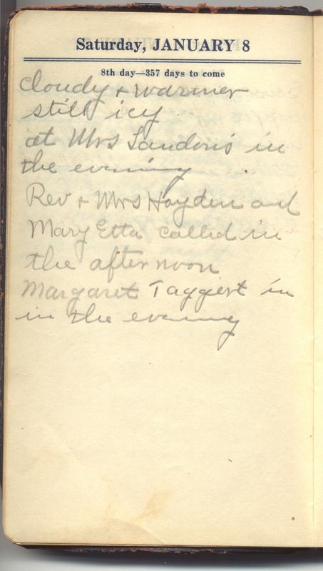 Roberta Hopkins' Diary 1927 (p. 14)