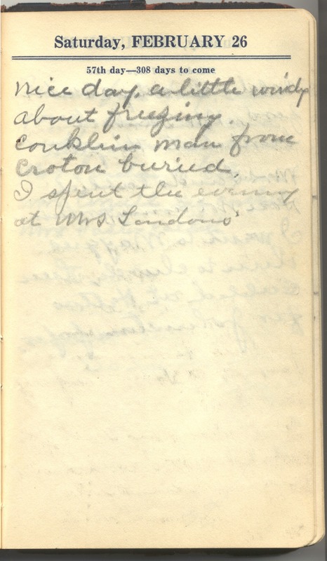 Roberta Hopkins' Diary 1927 (p. 63)