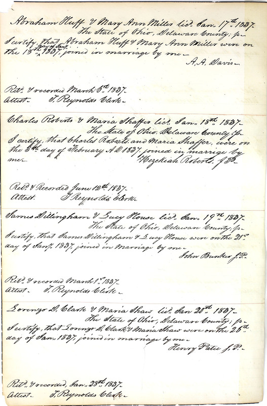 Marriage Records Vol.1 1835-1845 (p. 76)