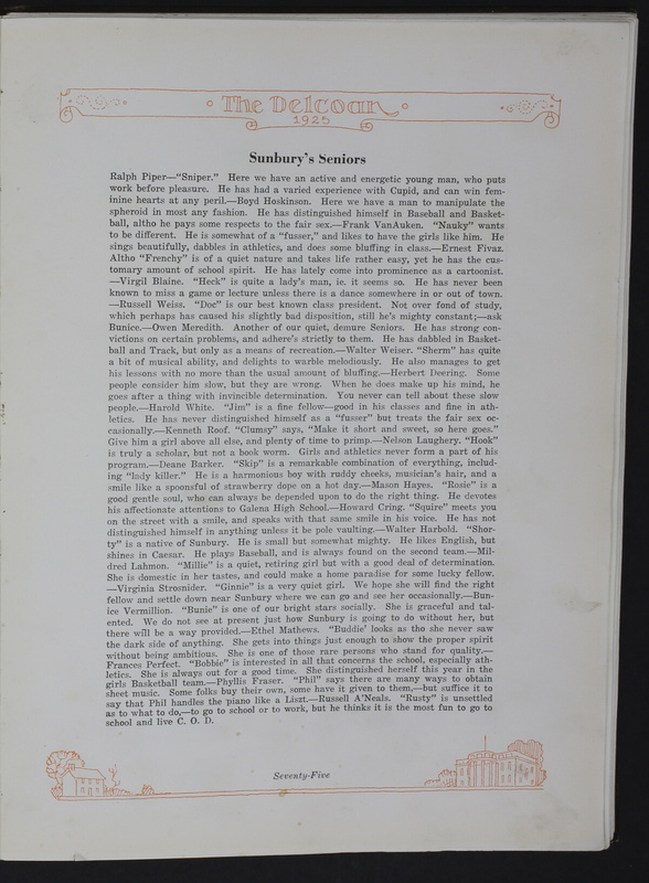 The Delcoan 1925. The annual yearbook of the twelve centralized schools of Delaware County (p. 79)