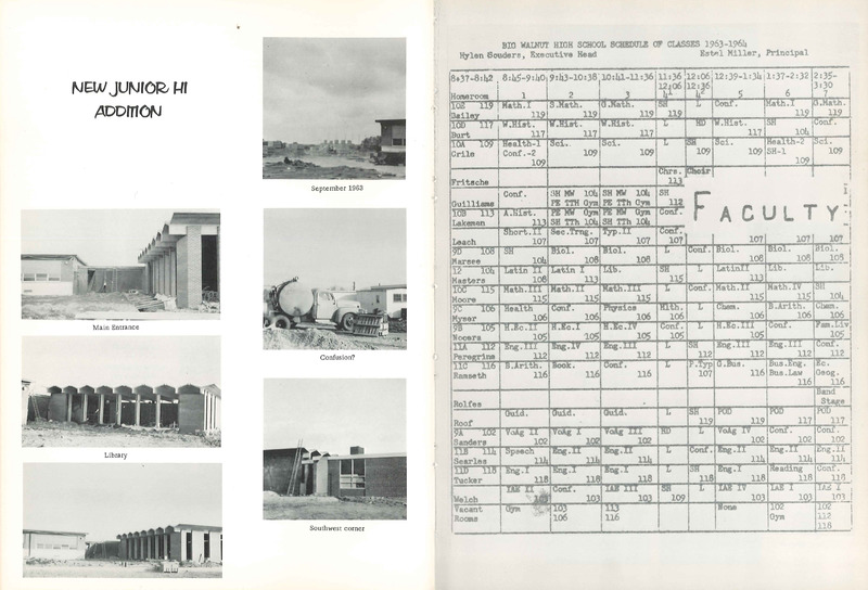 Big Walnut High School Yearbook. 1964: The Flame (7)