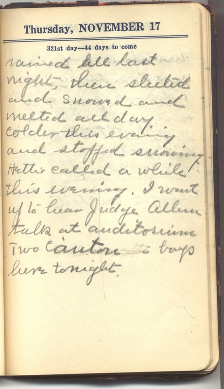 Roberta Hopkins' Diary 1927 (p. 327)