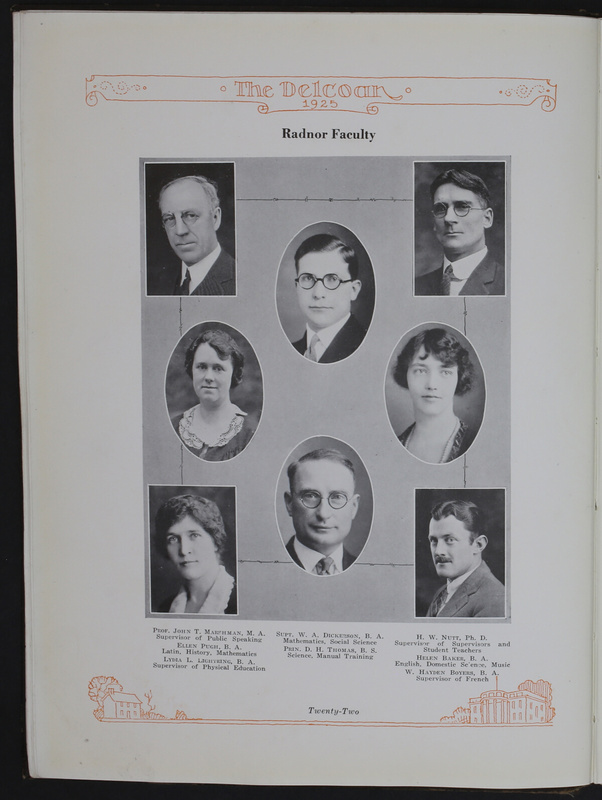 The Delcoan 1925. The annual yearbook of the twelve centralized schools of Delaware County (p. 26)