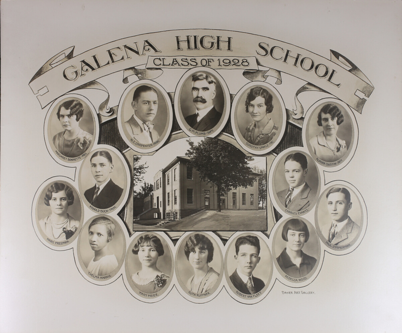 Galena High School Graduating Class 1928