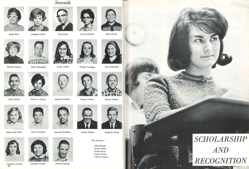 Big Walnut High School Year Book. 1966:The Flame(40)