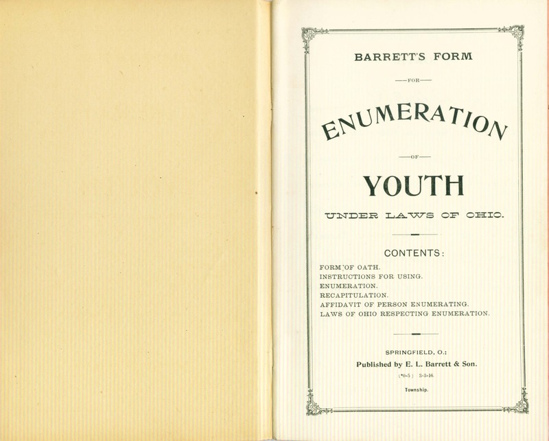 Harlem Township Enumeration of Youth Sub-District 6, July 27, 1895 (p. 2)