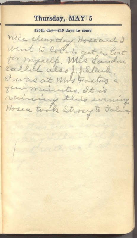 Roberta Hopkins' Diary 1927 (p. 131)