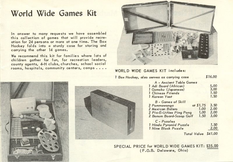 World Wide Games (p. 13)