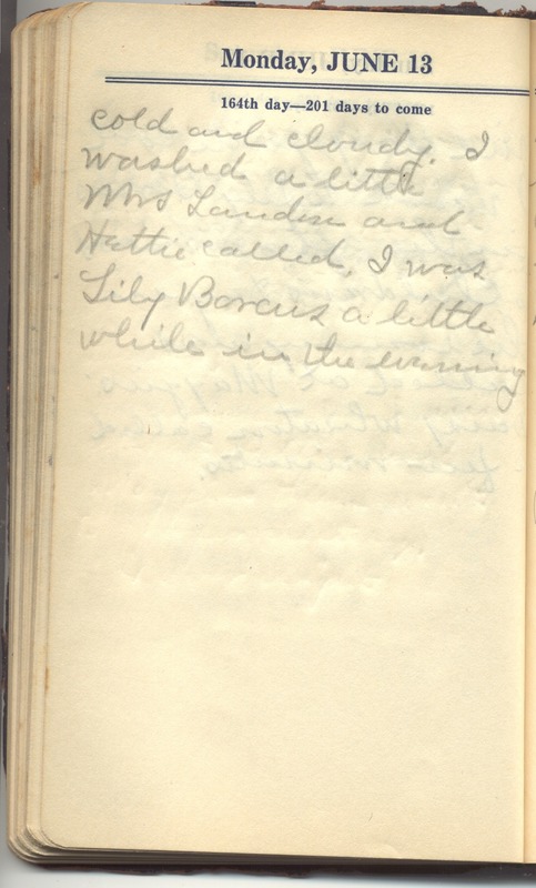 Roberta Hopkins' Diary 1927 (p. 170)