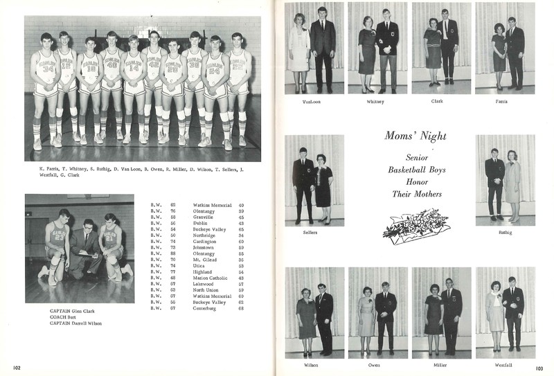 Big Walnut High School Year Book. 1966:The Flame(54)