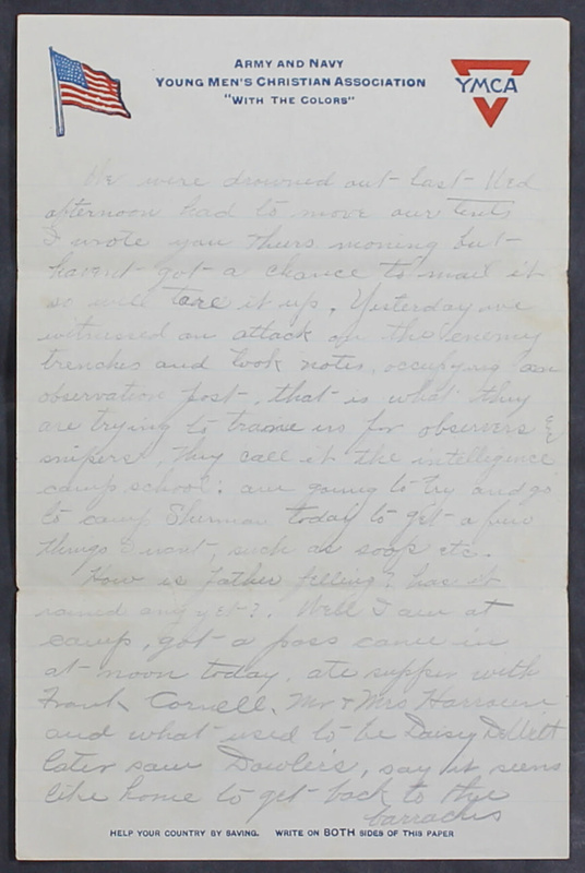 Charlie C. Bricker World War I Letters (p. 25)