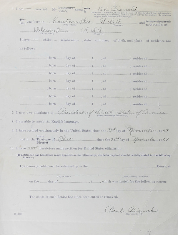 Naturalization Records Delaware County OH (p. 191)