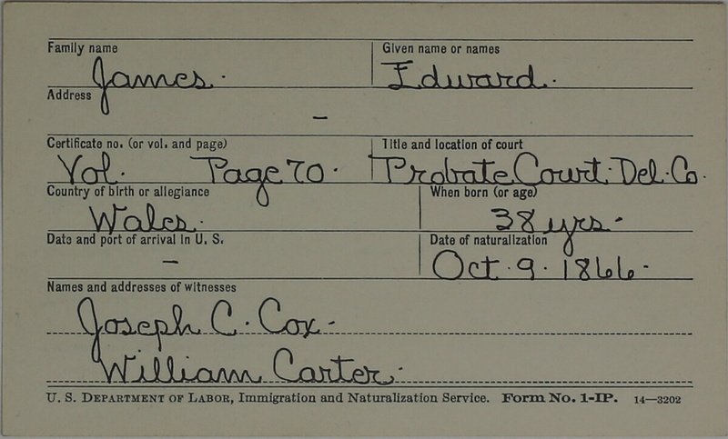 Naturalization Records Delaware County OH (p. 1043)