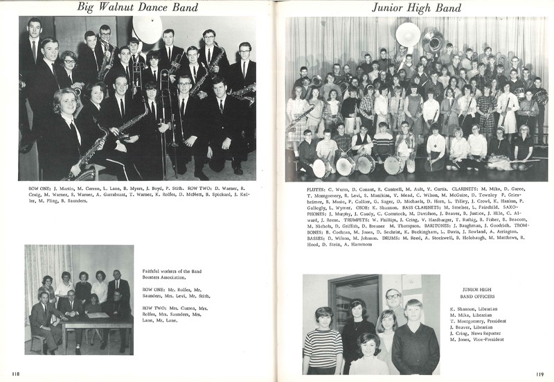 Big Walnut High School Year Book. 1966:The Flame(62)