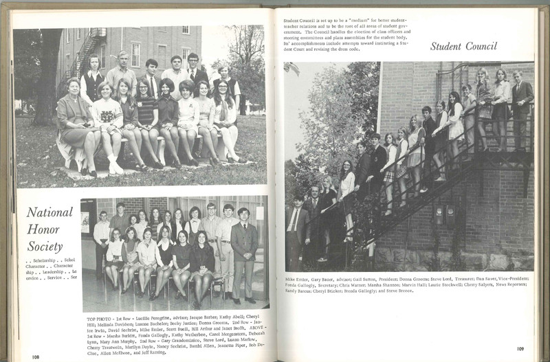 Big Walnut High School Yearbook. 1971: The Eagle (57)