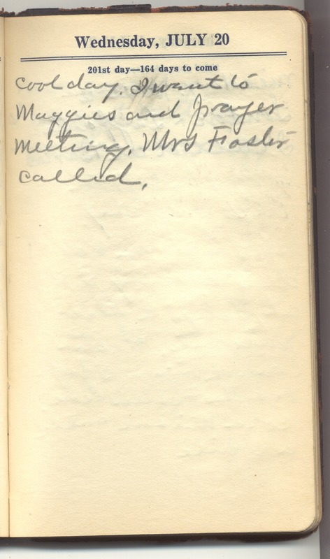 Roberta Hopkins' Diary 1927 (p. 207)