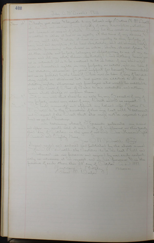 Delaware County Ohio Will Records Vol. 8 1887-1890 (p. 554)