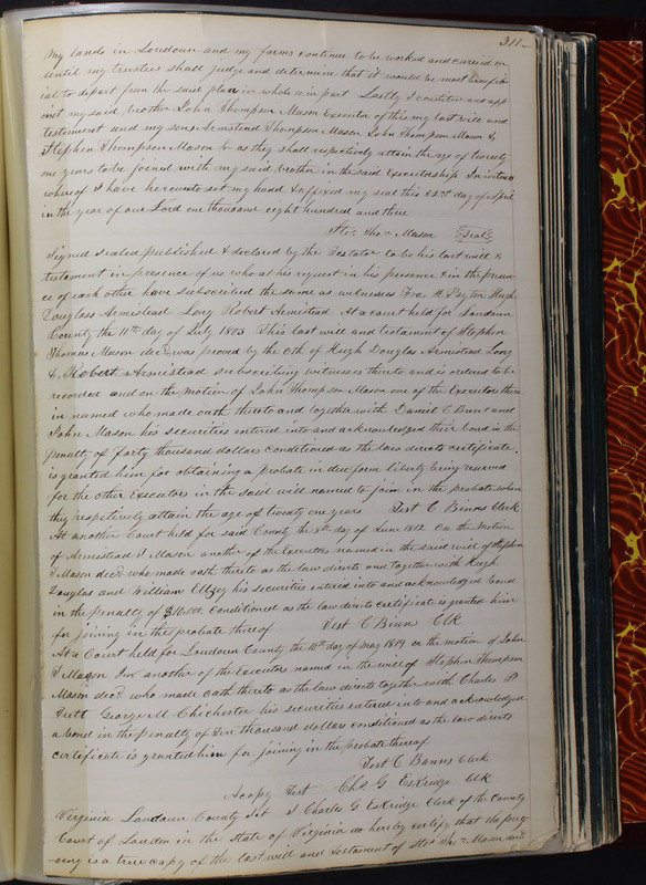 Delaware County Ohio Will Records Vol. 2 1835-1850 (p. 356)