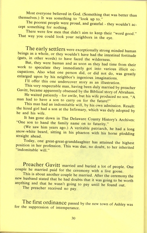 Our Frontier 1800-1860 and the Birth of Our Town of Ashley 1849 (p. 31)