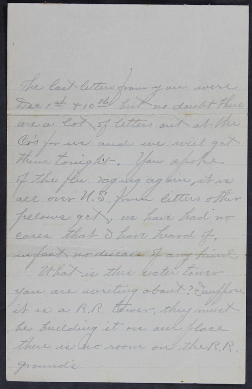 Charlie C. Bricker World War I Letters (p. 88)