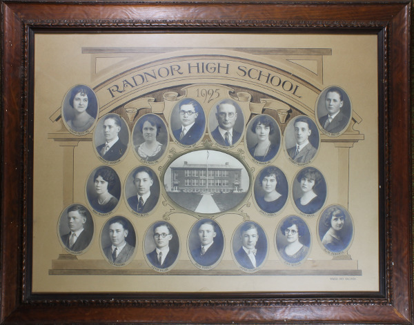 Radnor High School Senior Class Picture 1925