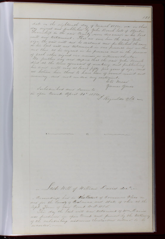 Delaware County Ohio Will Records Vol. 1 1812-1835 (p. 163)