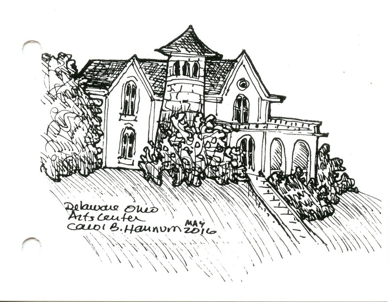 Remembering Ohio Wesleyan University: a sketchbook (p.9)