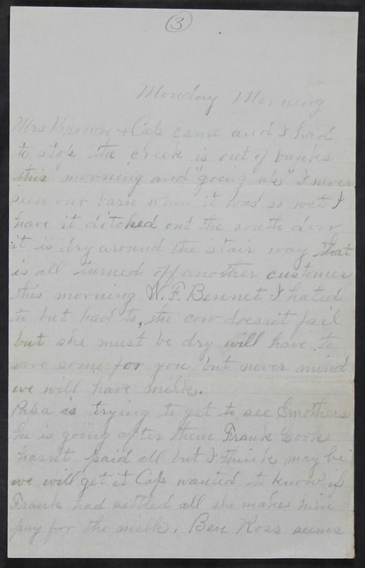 Charlie C. Bricker World War I Letters (p. 152)