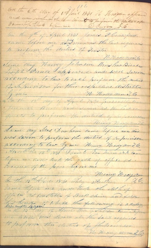 Record Book of Berkshire Township No. 2 1807-1843 (p. 130)