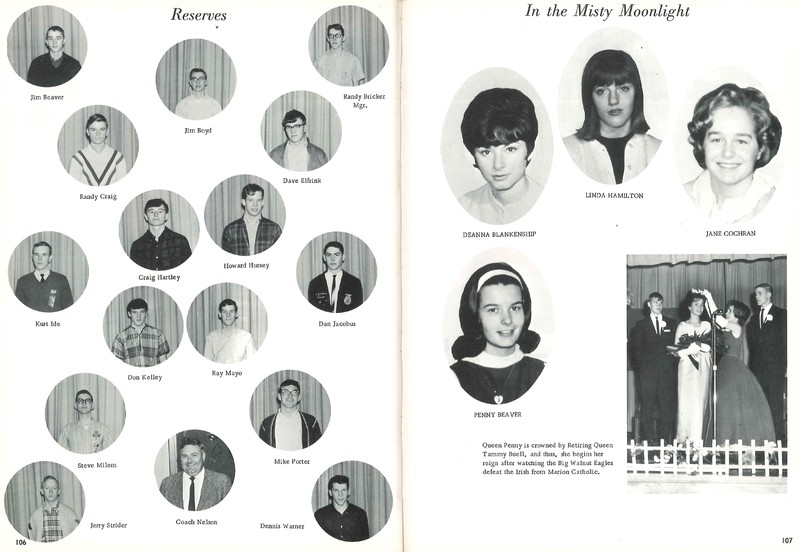 Big Walnut High School Year Book. 1966:The Flame(56)