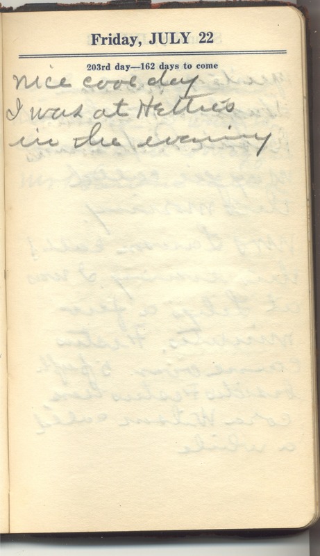 Roberta Hopkins' Diary 1927 (p. 209)